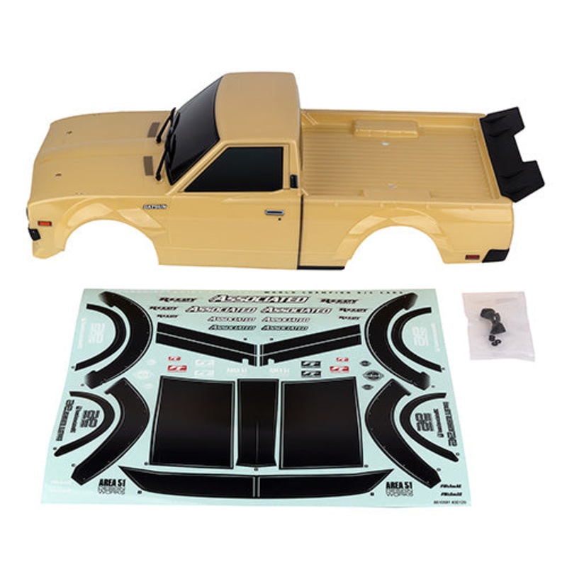 ASSOCIATED 31929 Apex2 Sport, Datsun 620 Body Set, tan, painted