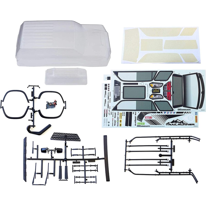 ASSOCIATED ELEMENT 42241 Trailrunner Body Set, clear