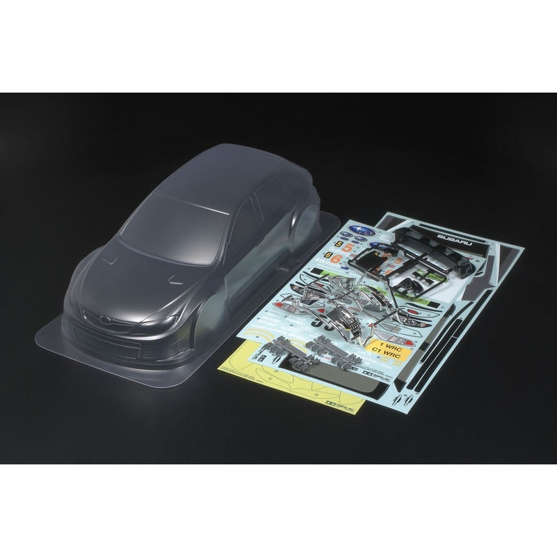 TAMIYA 51364 1/10 Subaru Impreza WRC 2008 Clear Body Set