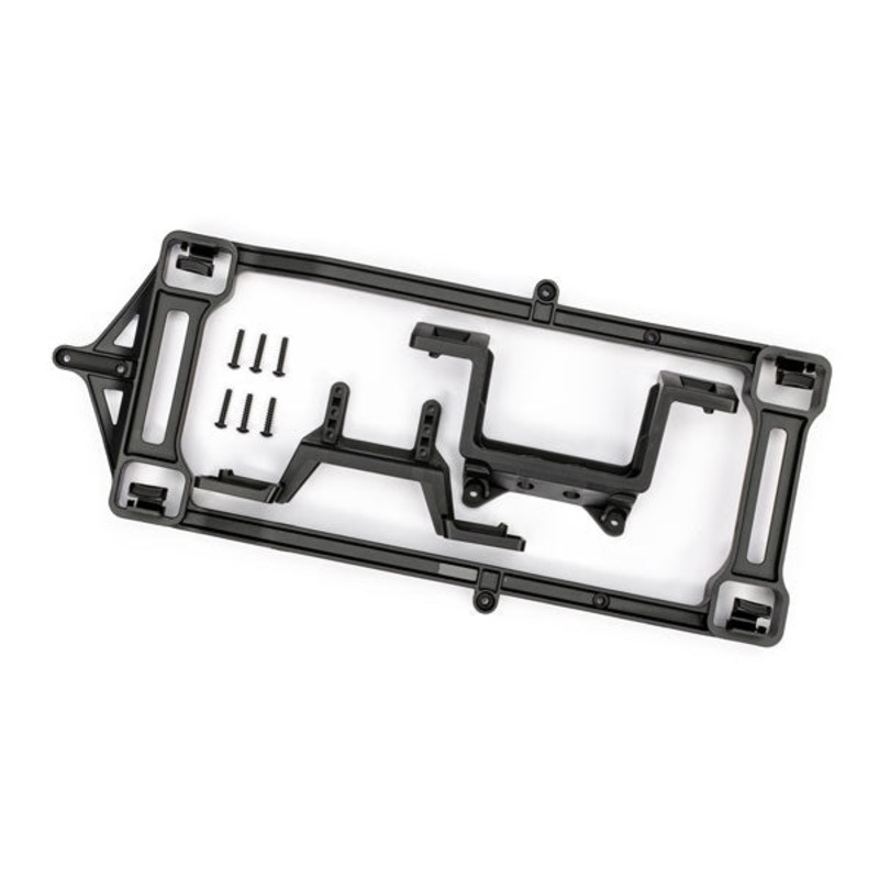 TRAXXAS 3660R  Body conversion kit, Bigfoot No. 1 (includes front & rear body mounts, latch, hardware) (for clipless mounting)