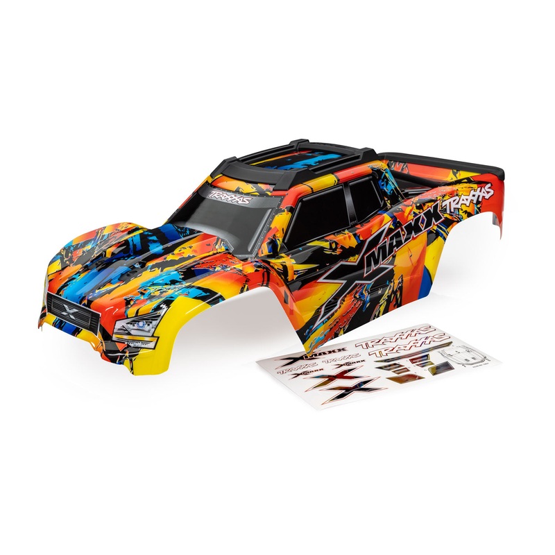 TRAXXAS 7811X BODY X-MAXX SOLAR FLARE