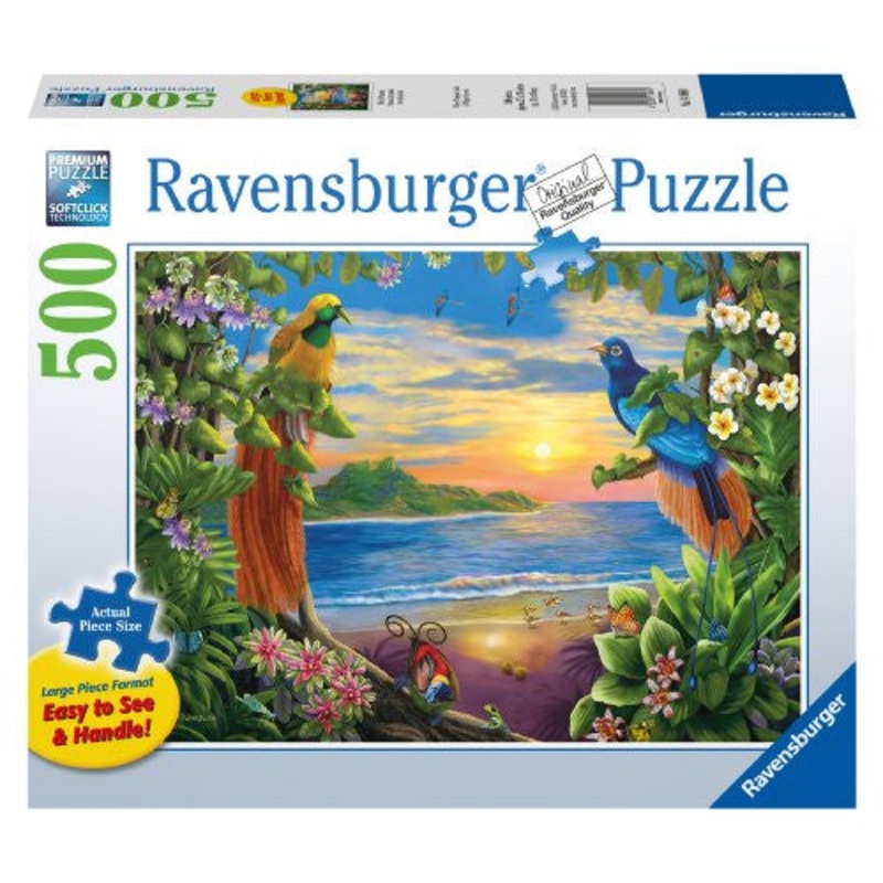 RAVENSBURGER 14866 500PCS Birds of Paradise