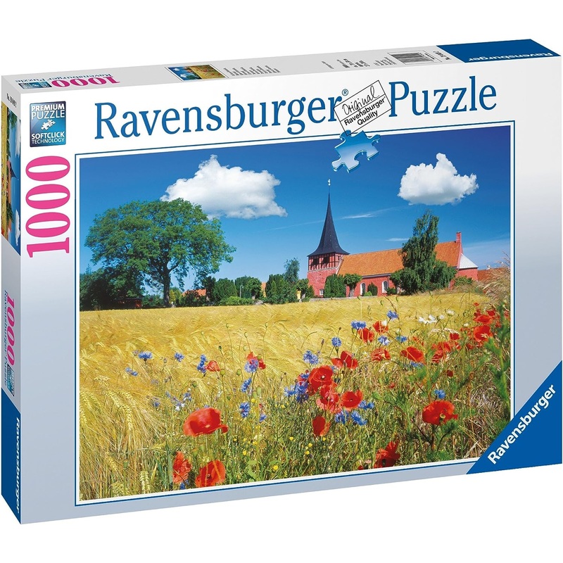 RAVENSBURGER 19049 1000PCS Church in Bornholm, Denmark
