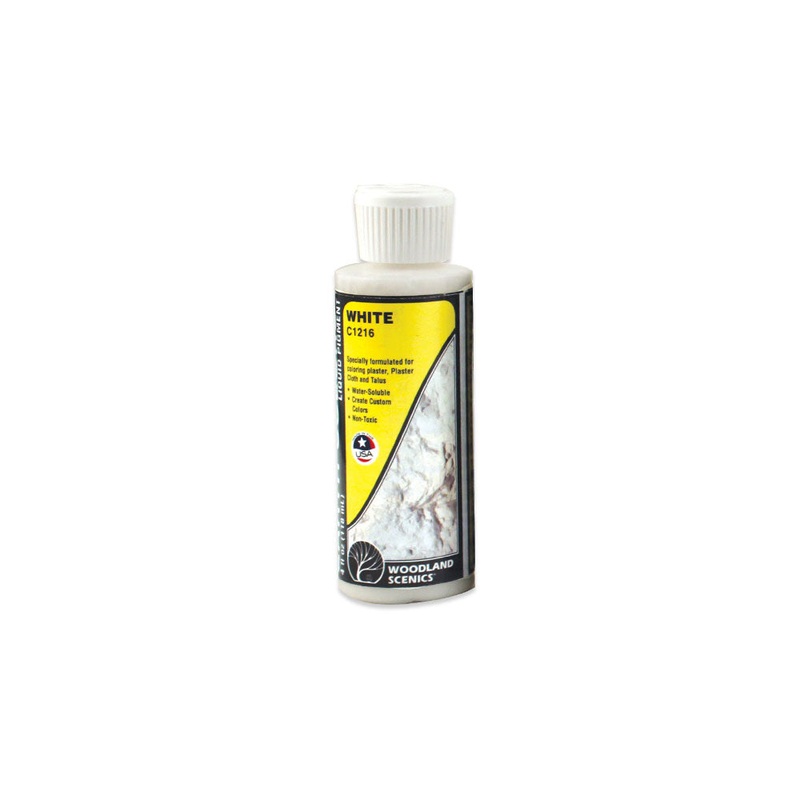 WOODLAND SCENICS C1216 Earth Color, White/4oz