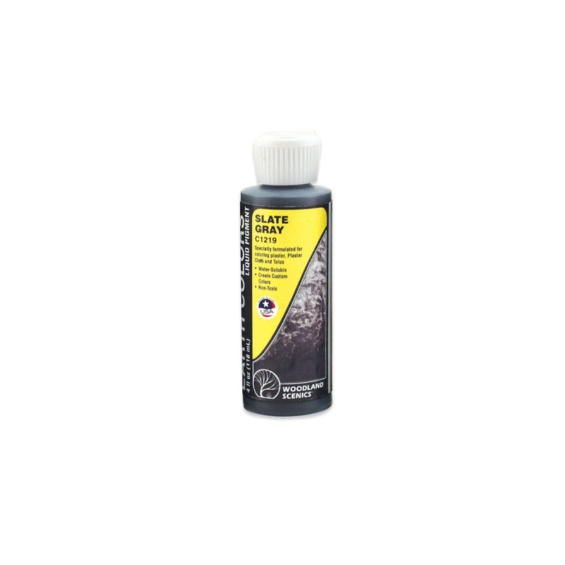 WOODLAND SCENICS C1219 Earth Color, Slate Gray/4oz
