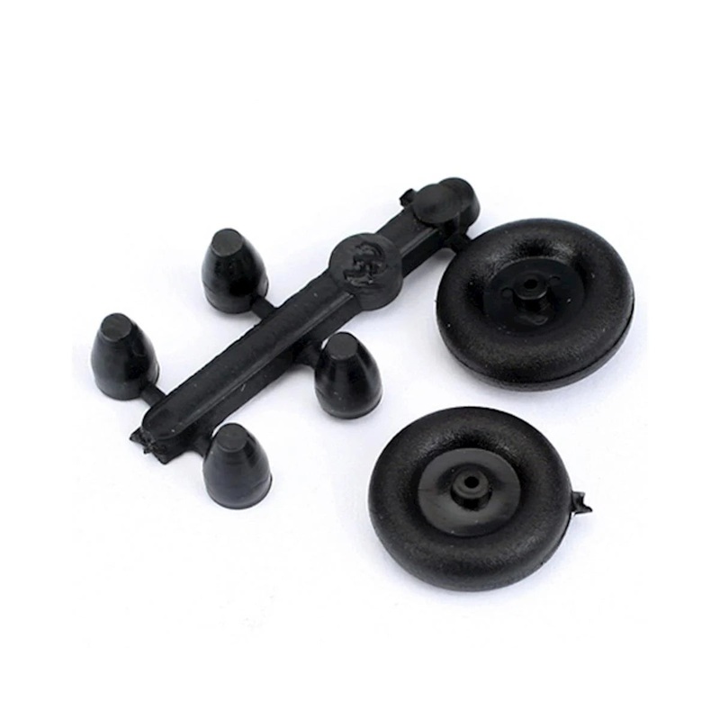 DUBRO 12MTW Micro Tail Wheel w/Retainers 1/2 (2)