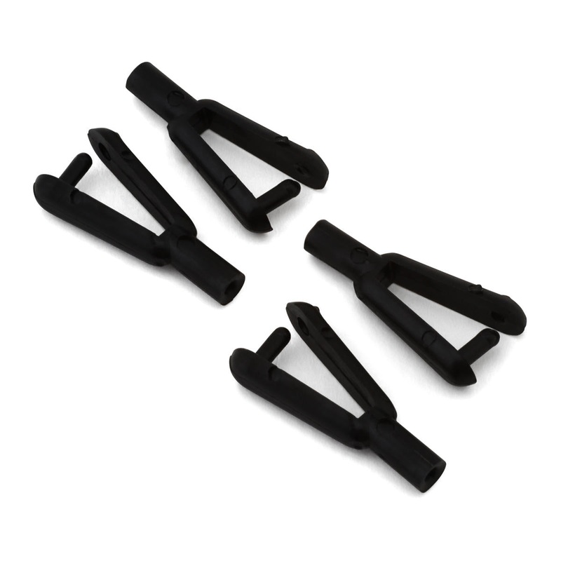 DUBRO 808 Metric Clevises for 1.3-1.4mm pushrods (4)