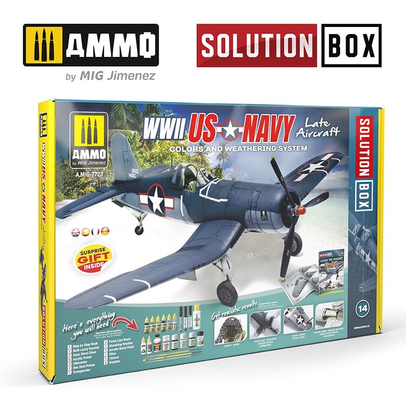 AMMO - SOLUTION BOX  US Navy WWII Late