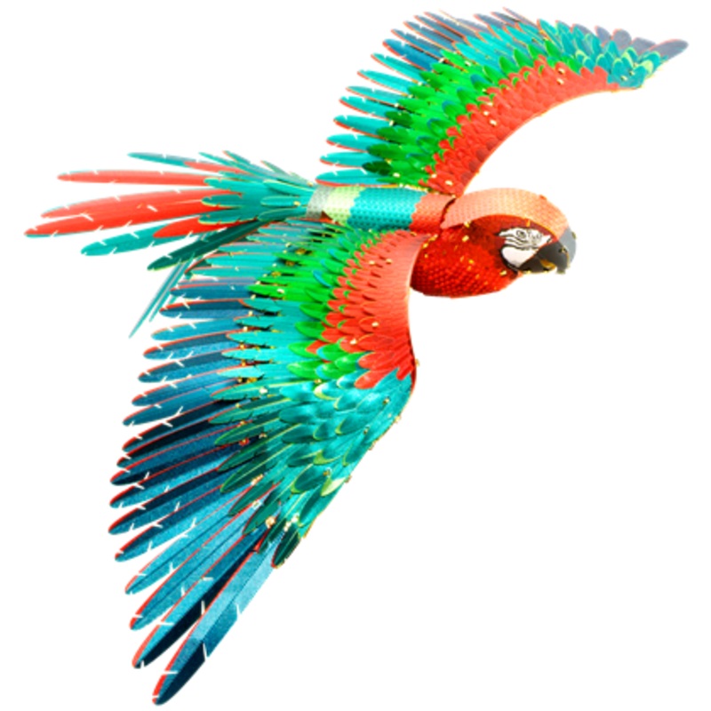 Metal Earth - Parrot Jubilee Macaw (ICONX)