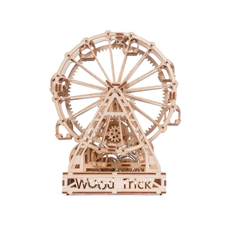 Wood Trick - Ferris Wheel (3D Mechanical Puzzle)