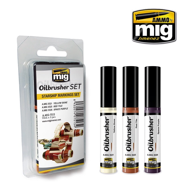 AMMO - 7513 Starship Markings (Oilbrusher Set)