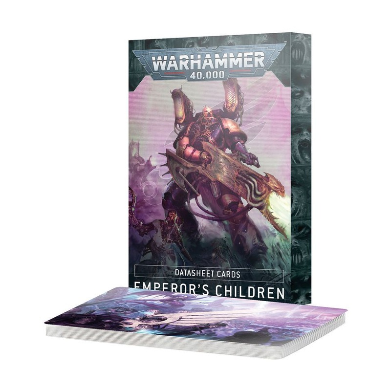GW - Warhammer 40k Datasheet Cards: Emperor's Children (37-03)
