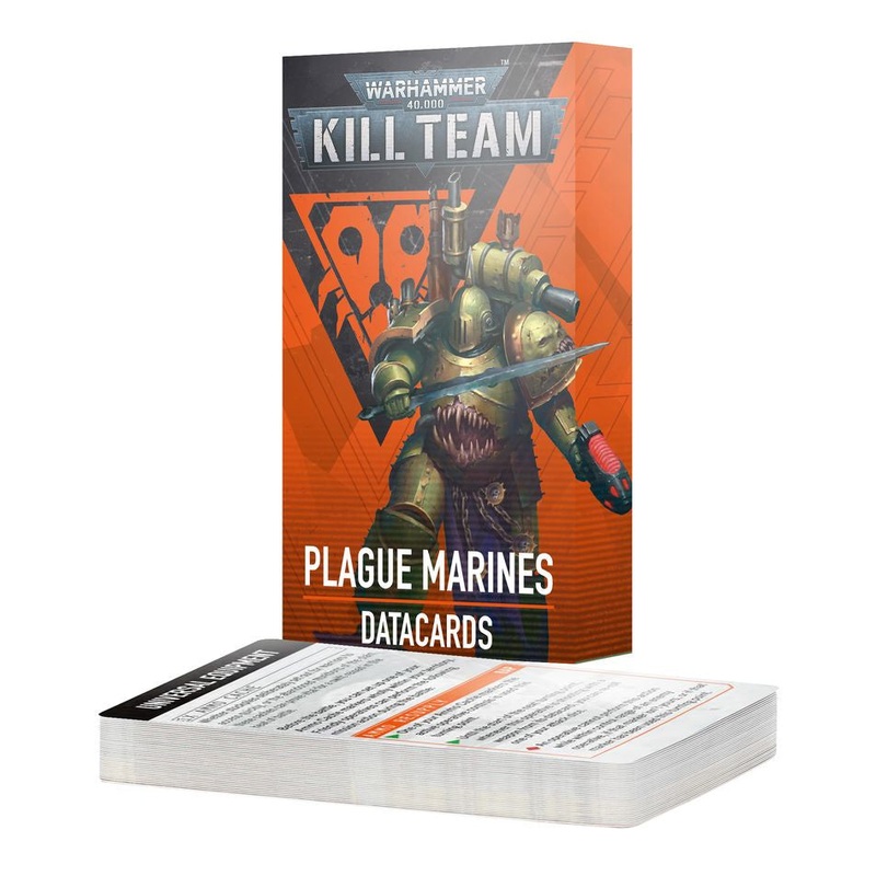 GW - Warhammer 40k Kill Team Datacards: Plague Marines (103-82)