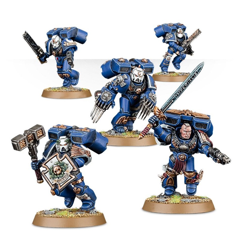 GW - Warhammer 40k Space Marines: Vanguard Veteran Squad  (48-18)