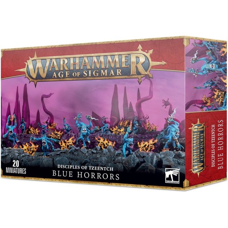 GW - Warhammer AOS Disciples Of Tzeentch: Blue Horrors (97-30)