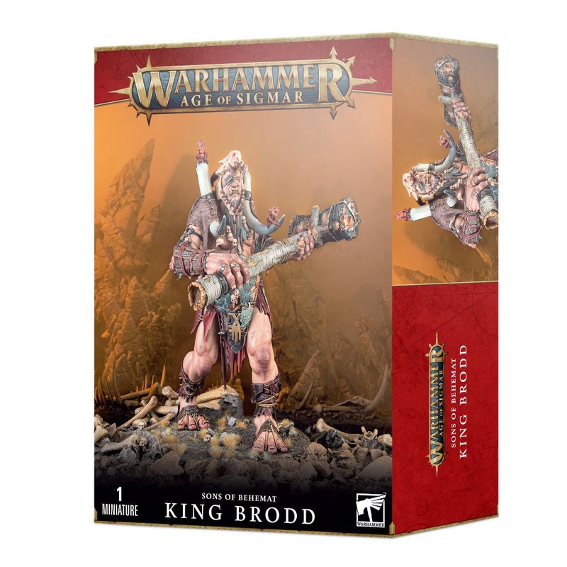 GW - Warhammer AOS Sons Of Behemat: King Brodd  (93-10)