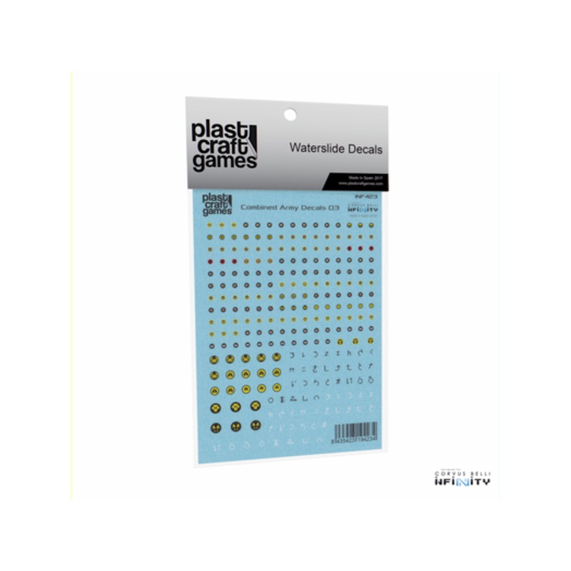 Plast Craft Games - Infinity Decals - Combined Army 03