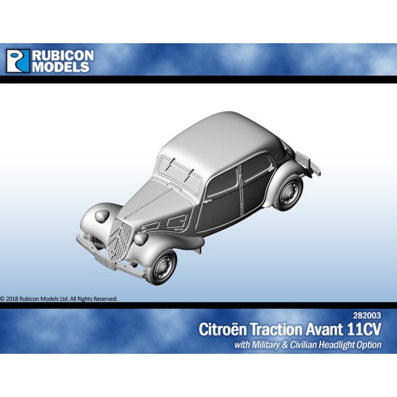 Rubicon Models - 1/56 Citroen Traction Avant 11CV
