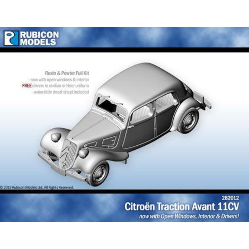 Rubicon Models - 1/56 Citron Traction Avant 11CV with interior
