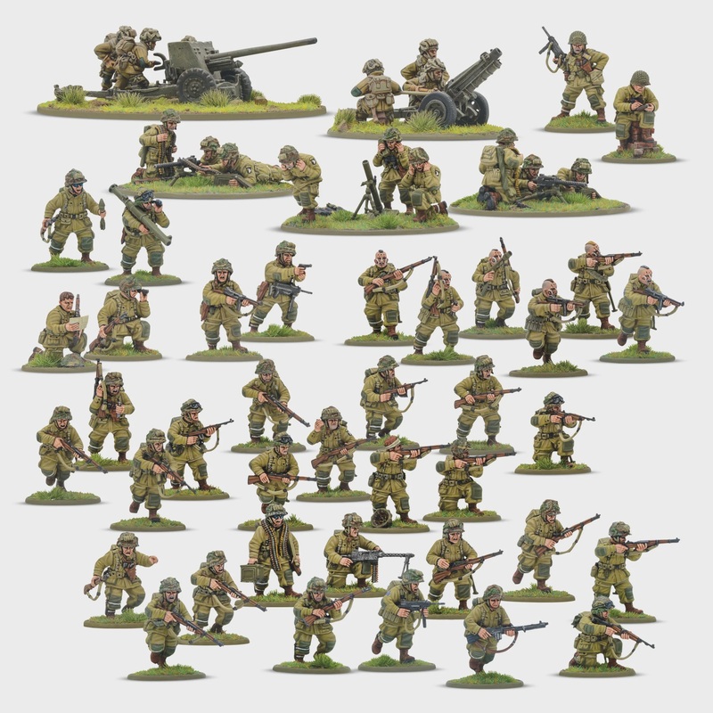 Warlord - Bolt Action  Currahee! US Airborne (D-Day) Starter Army
