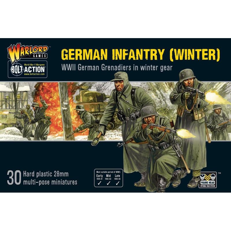 Warlord - Bolt Action  German Infantry (Winter)