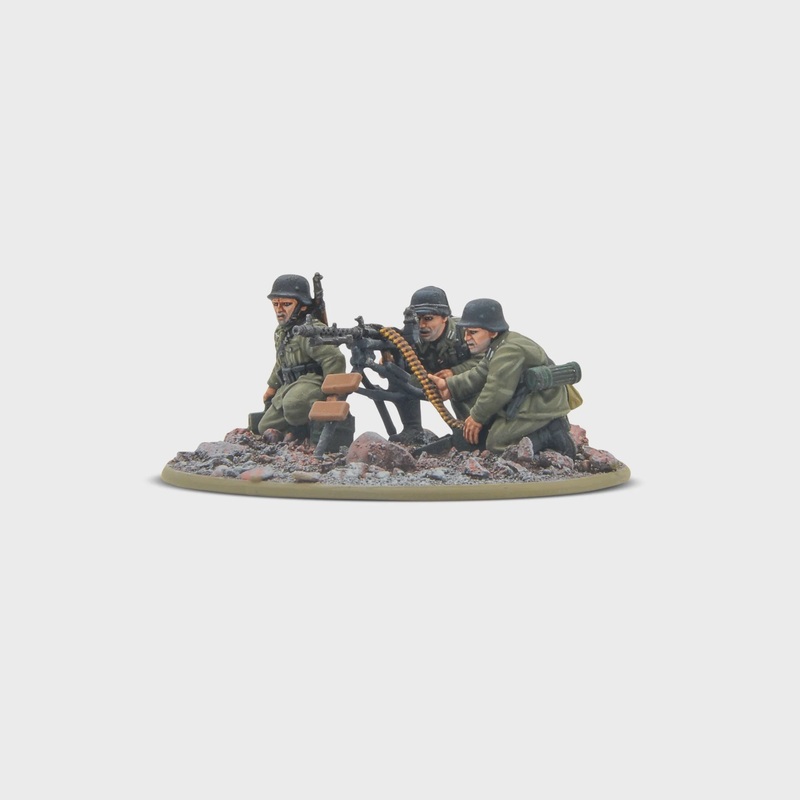 Warlord - Bolt Action  German Veterans Infantry MMG team