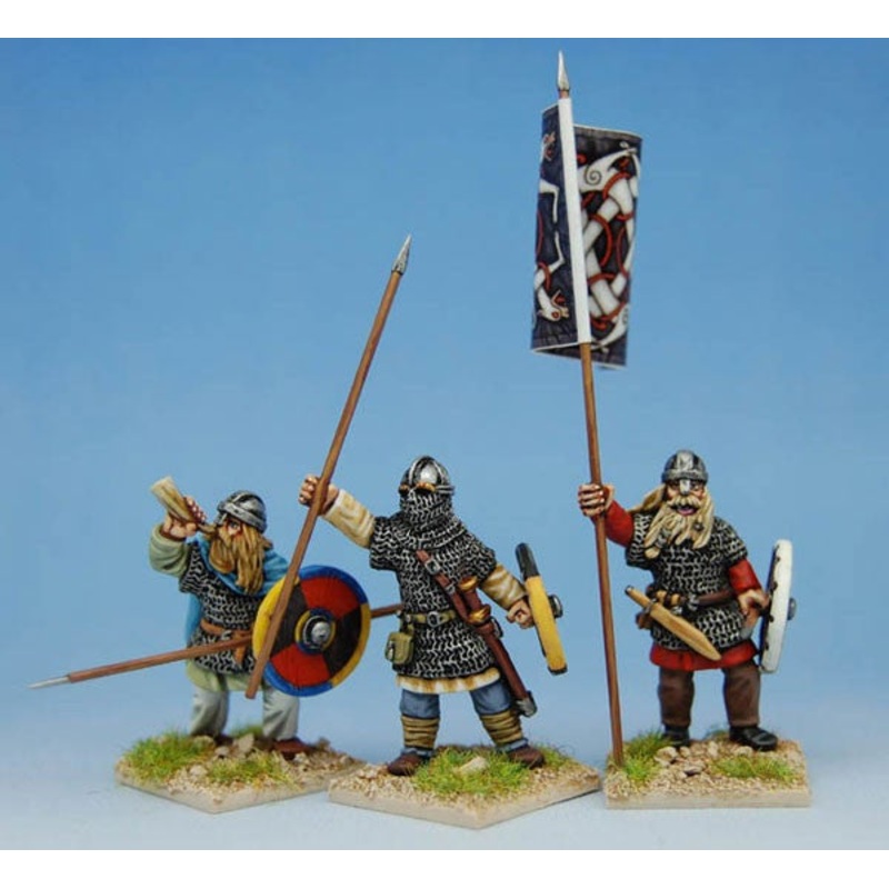 Footsore Miniatures - Early Saxon Heavy Infantry Command