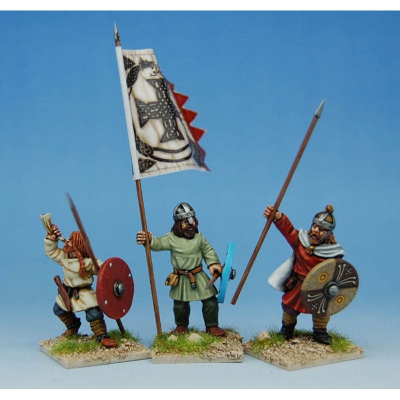 Footsore Miniatures - Early Saxon Infantry Command