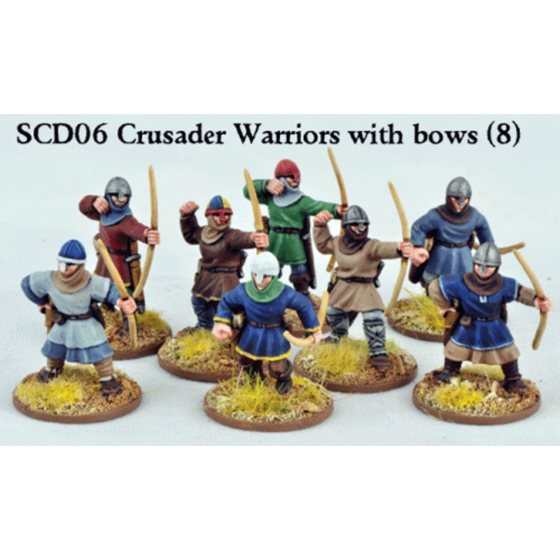Gripping Beast - Crusader Sergeants with Bows (Warriors)+B21