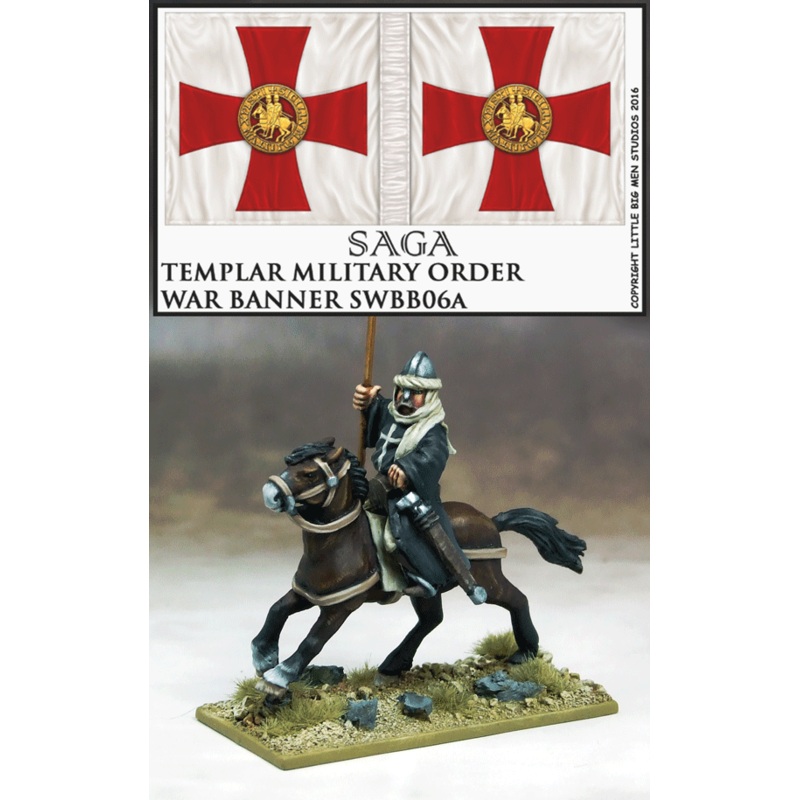 Gripping Beast - Military Order War Banner & Bearer (Templar)