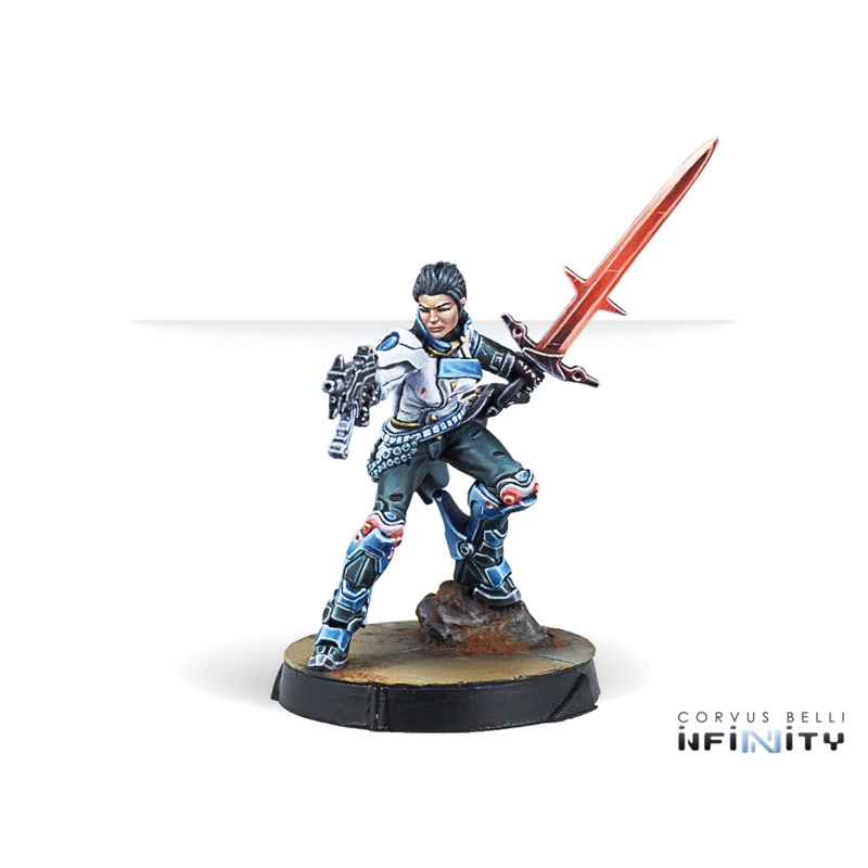 Infinity - O-12: Shona Carano  Aristeia! Swordmaster (Submachine Gun)