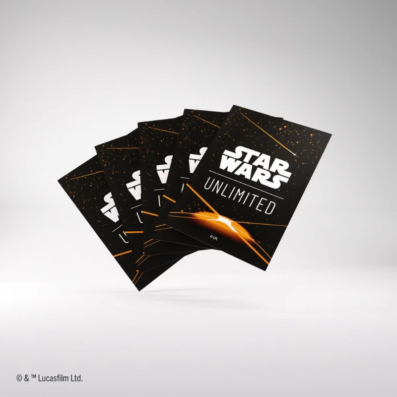 Star Wars Unlimited - Art Sleeves (Card Back Orange)