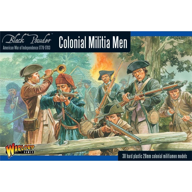 Warlord - Black Powder  Colonial Militia Men