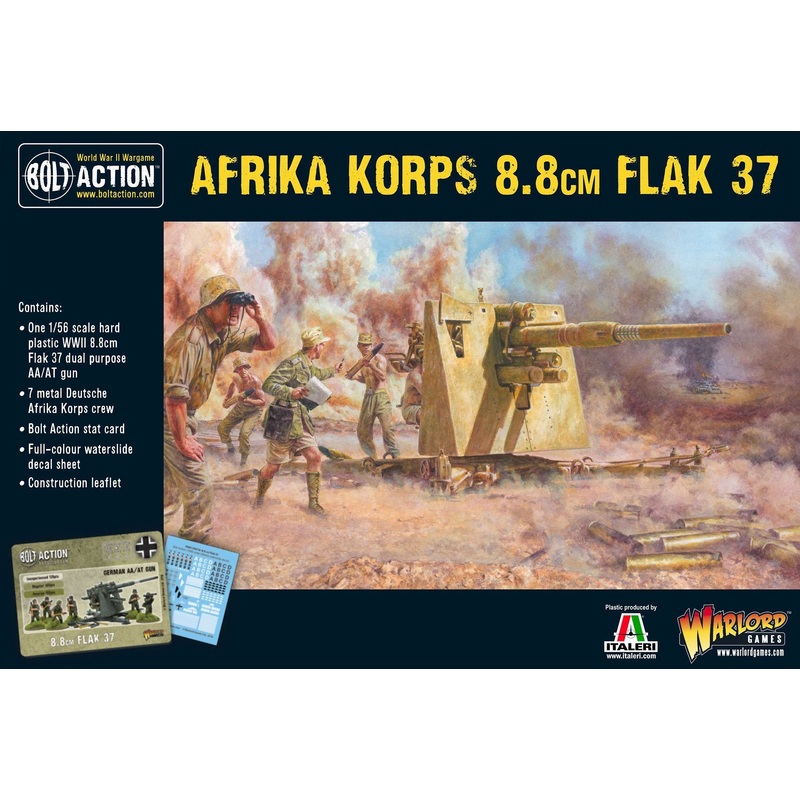 Warlord - Bolt Action  Afrika Korps 8.8cm Flak 37