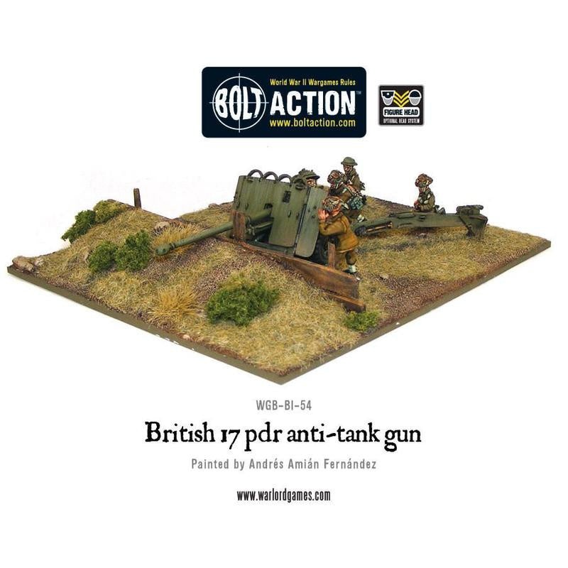 Warlord - Bolt Action  British Army 17pounder Anti-tank Gun