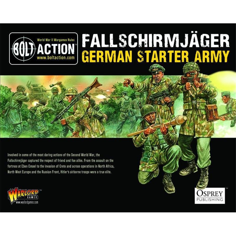Warlord - Bolt Action  Fallschirmjager Starter Army