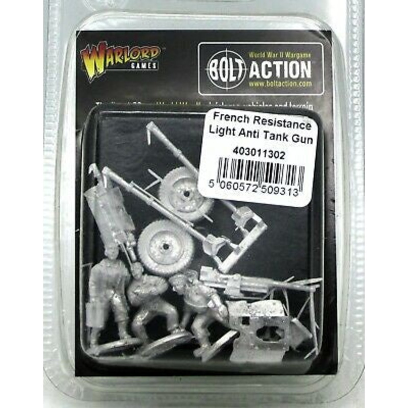 Warlord - Bolt Action  French Resistance Light Anti-Tank Gun