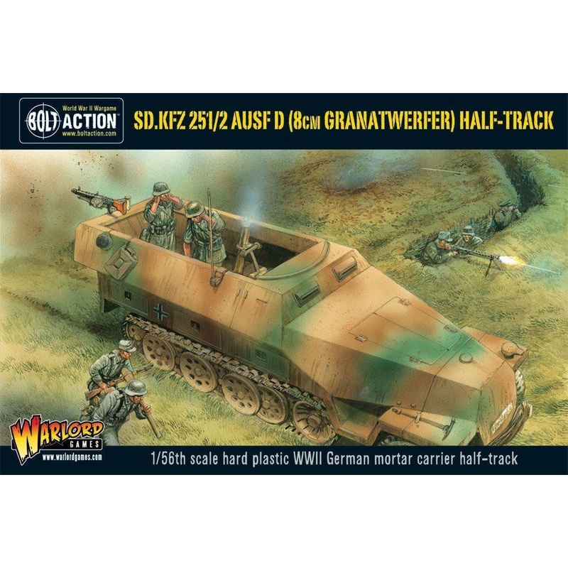 Warlord - Bolt Action  Sd.Kfz 251/2 Ausf D (8cm Granatwerfer) Half Track