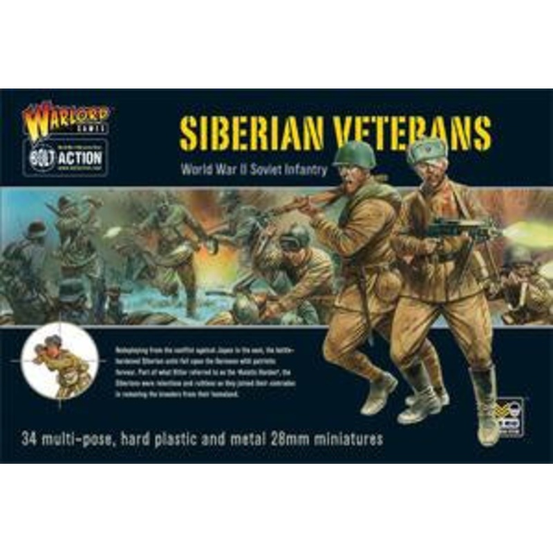 Warlord - Bolt Action  Siberian Veterans