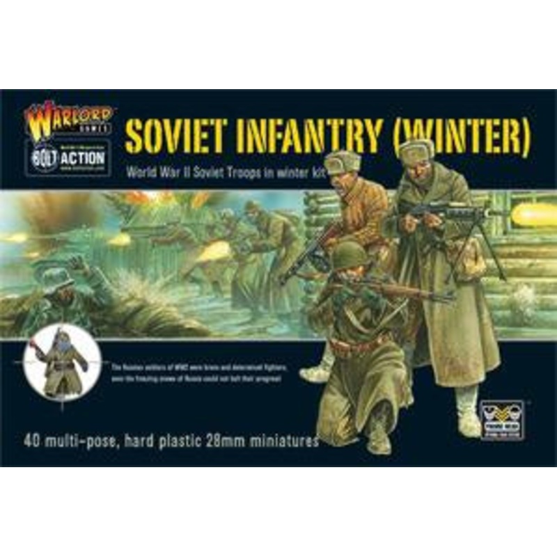 Warlord - Bolt Action  Soviet Winter Infantry