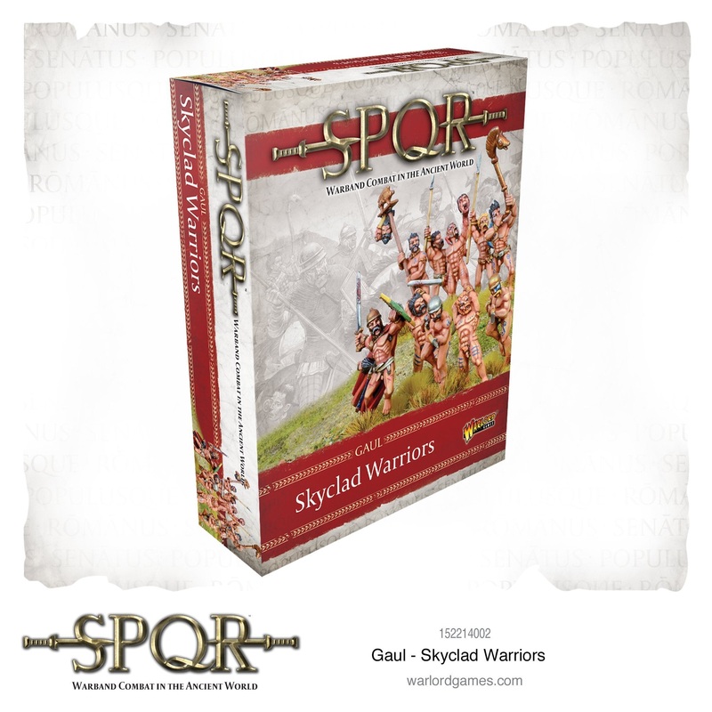 Warlord - SPQR: Gaul Skyclad Warriors (SAGA)