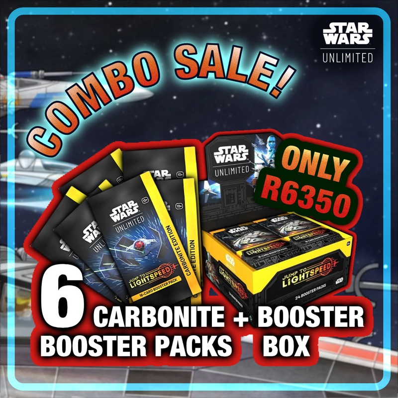 Jump to Lightspeed: Booster Box + 6 Carbonite Booster Pack Combo