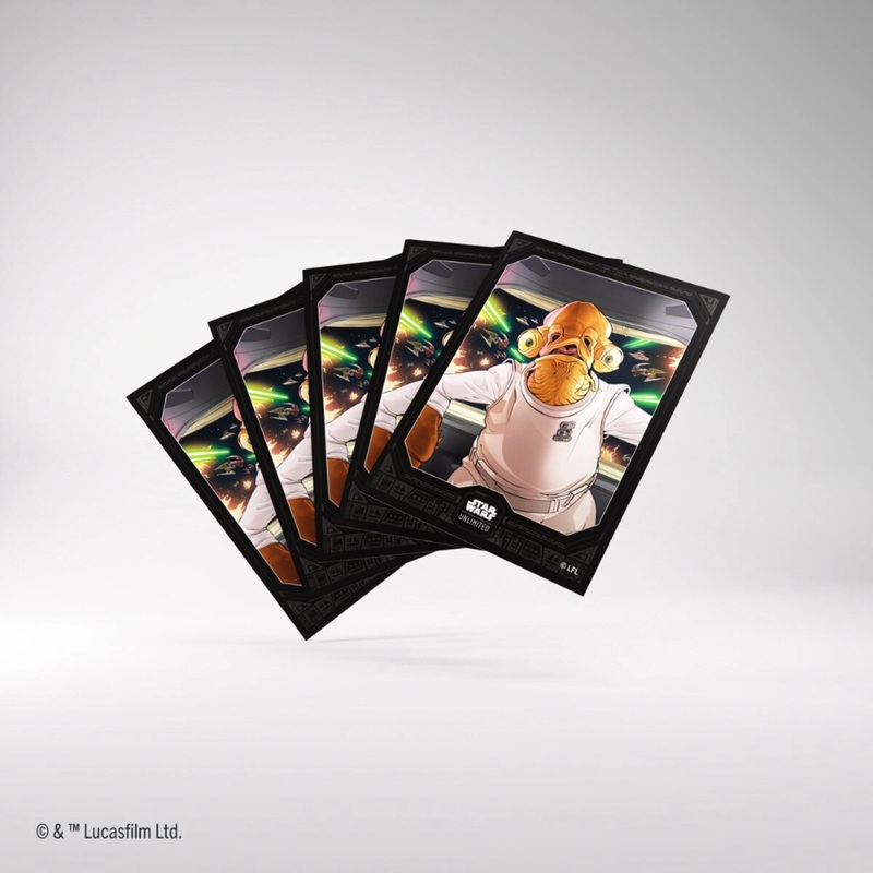 Star Wars Unlimited - Art Sleeves (Admiral Ackbar)