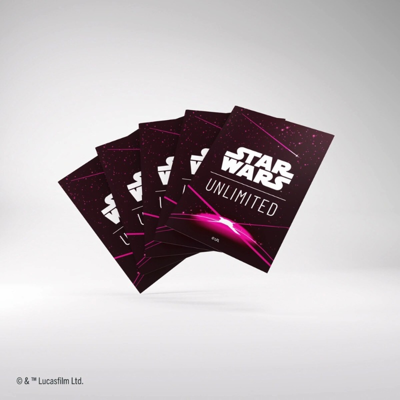 Star Wars Unlimited - Art Sleeves (Card Back Magenta)