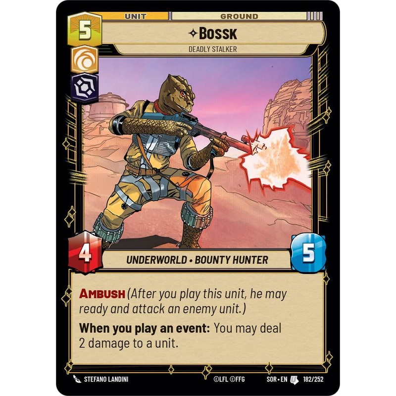 SWU - Bossk - Deadly Stalker (182/252)