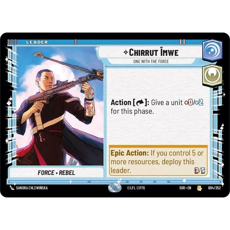 SWU - Chirrut Imwe - One With The Force (004/252)