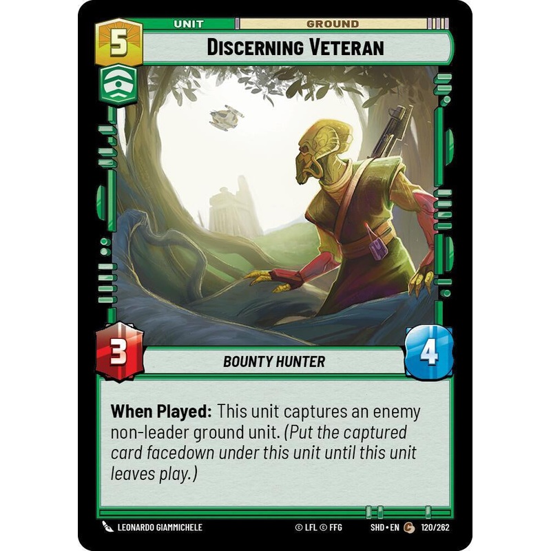 SWU - Discerning Veteran (120/262) (Foil)