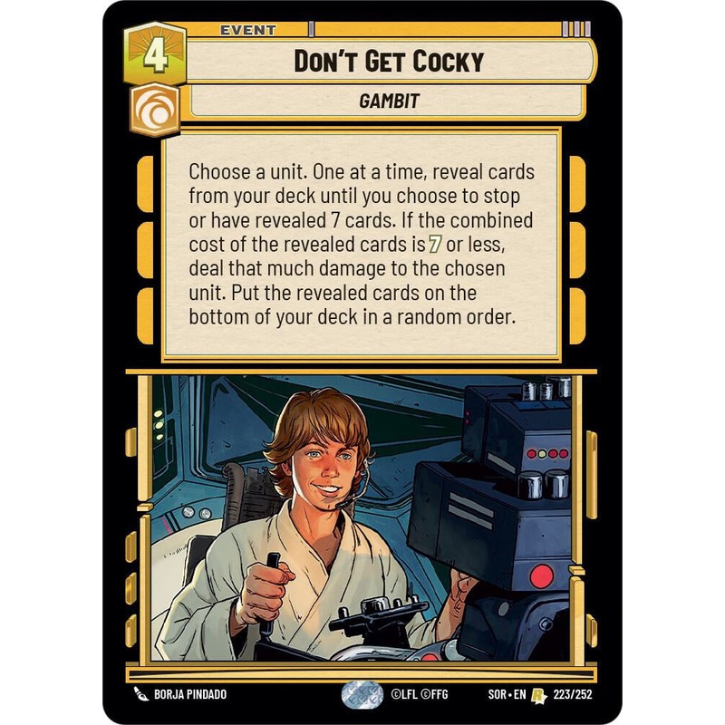 SWU - Don't Get Cocky (223/252)