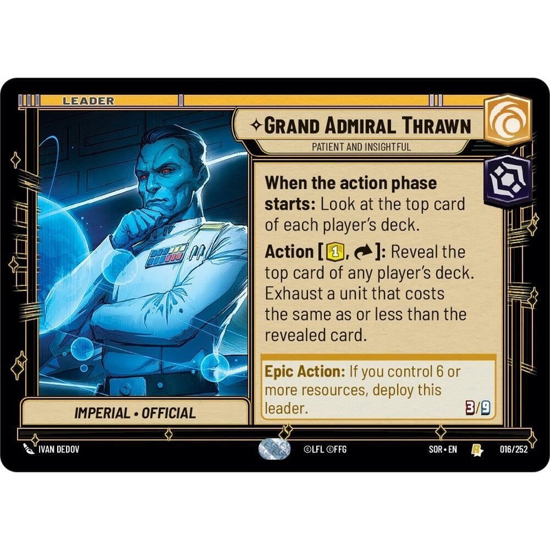 SWU - Grand Admiral Thrawn - Patient and Insightful (016/252)