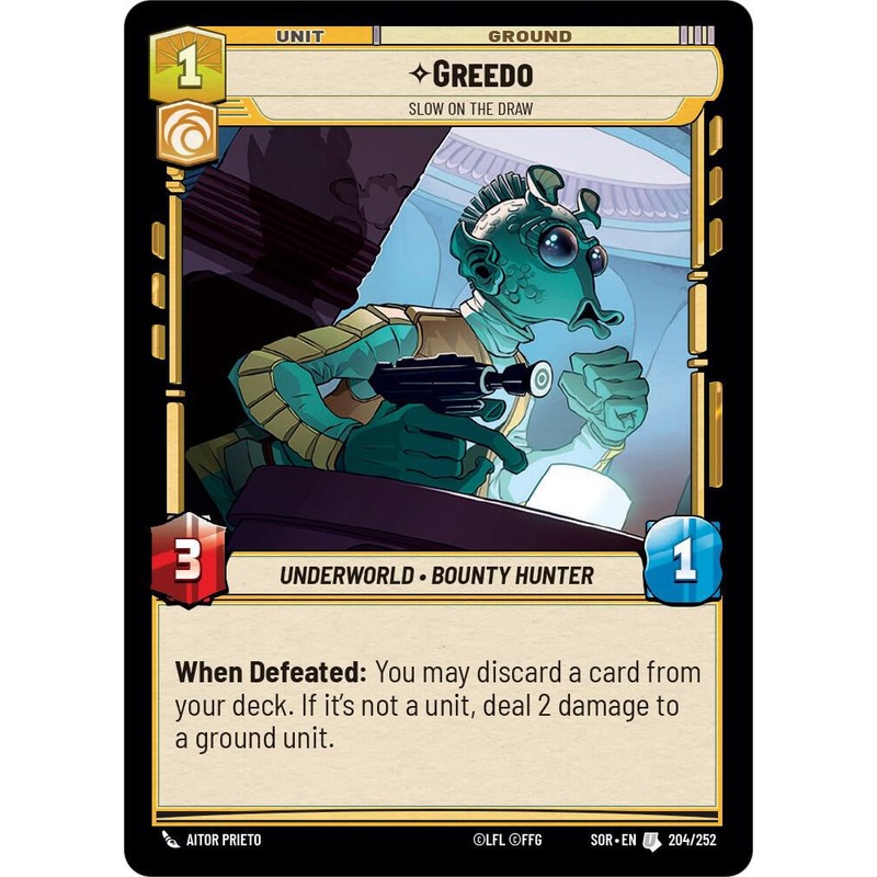 SWU - Greedo - Slow on the Draw (204/252)
